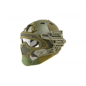 Защитная системаFAST Gunner Helmet (PJ) Replica - Olive Drab (Ultimate Tactical)